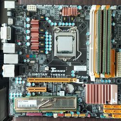 Biostar TH55XE Motherboard And I7-870 CPU