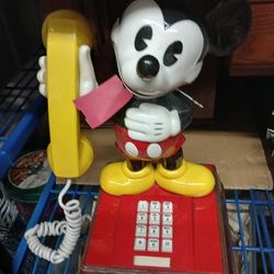 Vintage Mikey Mouse Phone
