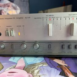 Vintage 1981 Technics SU-V9 Stereo Integrated DC Amplifier