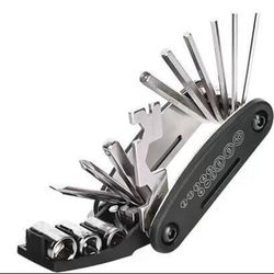 Bicycle tools, hexagonal screwdriver socket wrench