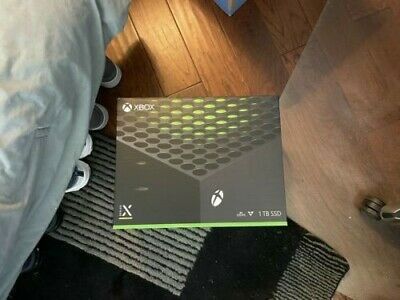 New Microsoft Xbox Series X. 