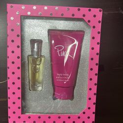Pink Lotion And Perfume 