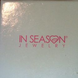 M7  One Earring, One Diamond Stud Earring With Box.
