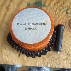 Yellow Caution Strobe For Vehicle