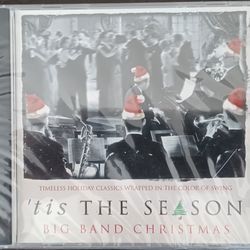 'tis The Season "Big Band Christmas" Music CD 1999 Compass Productiions ~NEW~