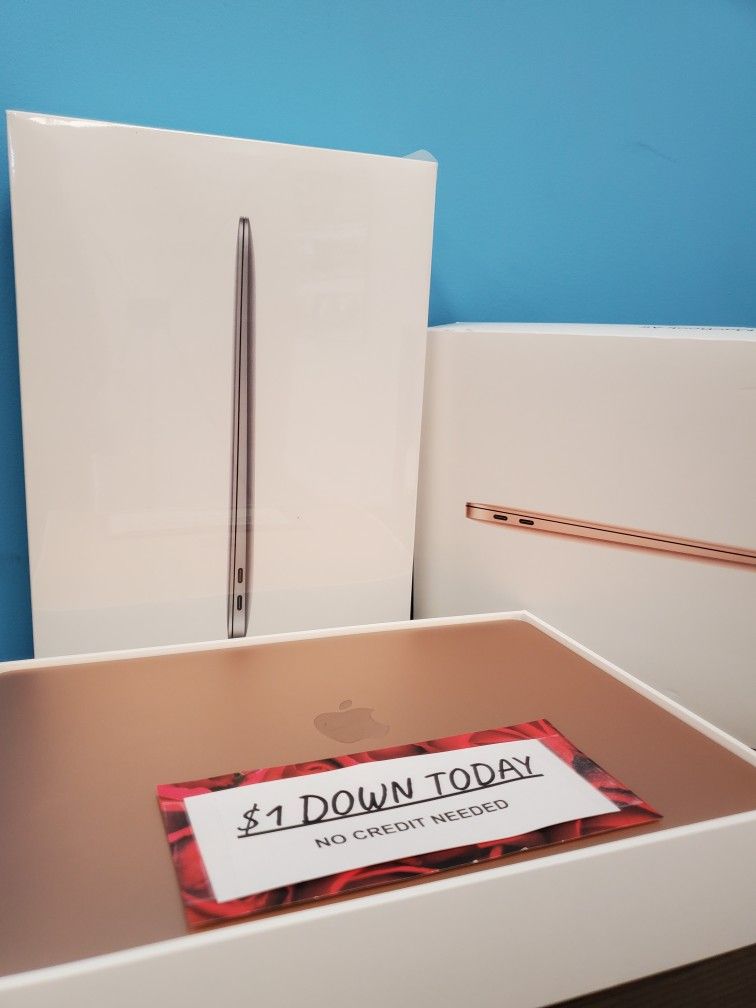 Apple MacBook Air M1 Chip 13in $1 Down Today NO CREDIT Needed