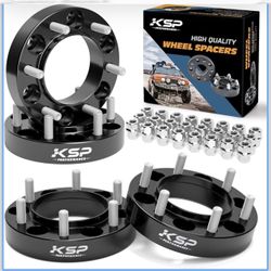 KSP 1.25" Wheel Spacers for Tacoma 4Runner 1(contact info removed), 6x5.5 Wide Spacer
