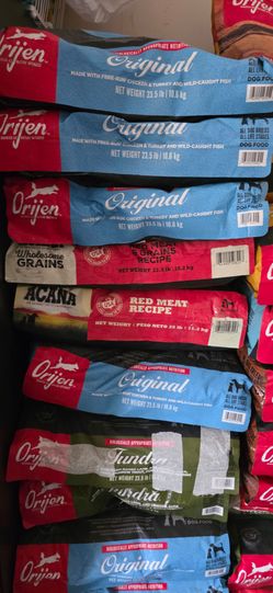 ORIJEN AND ACANA DOG FOOD READ PLEASE