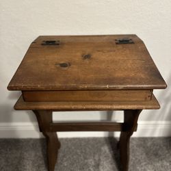 Antique School Desk