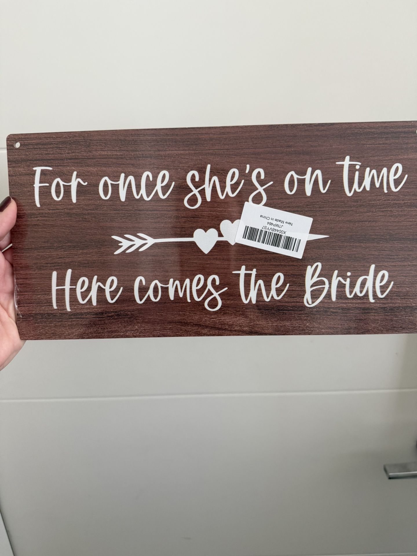 Wedding signs