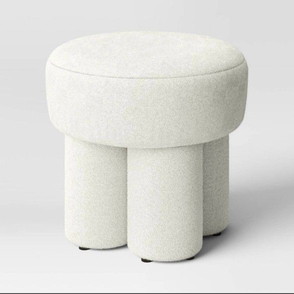 Boucle Fully Upholstered Accent Ottoman
Stool Cream - Threshold™
Dimensions (Overall): 18.25 Inches (H) x 19 Inches (W) x 19 Inches (D)