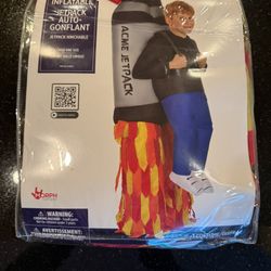 Blow Up. Rocket Costume Halloween Kids 