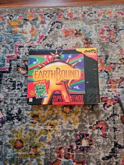 Earthbound Game, Box, Guide Super Nintendo