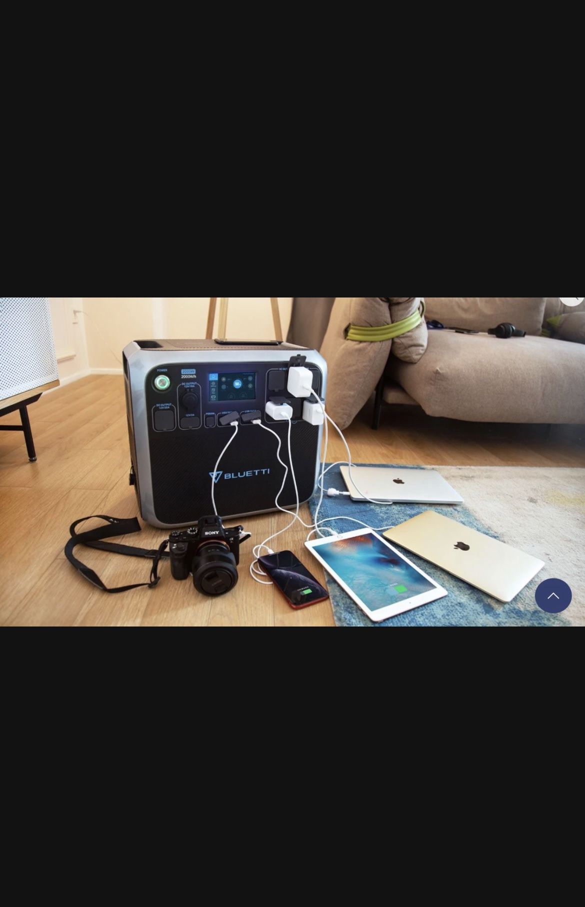 Bluetti AC200 Electric/Solar Portable Power station!