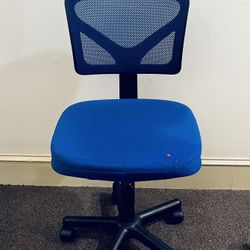 Blue Desk Chair 