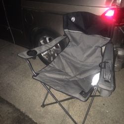 Very nice Large fold up camping chair only $20 firm