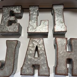 ELIJAH letters Wall Art