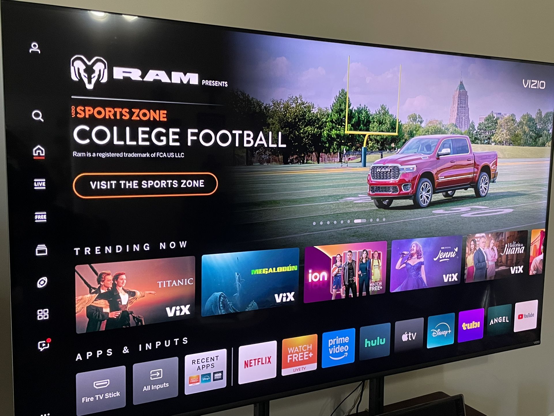 Vizio 75 “ M6 Series  4K QLED HDR Smart TV