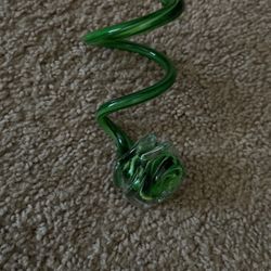 Glass Blown Rose 
