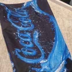 New Men's  Coca-Cola Black/White Swim Suit - Size 28