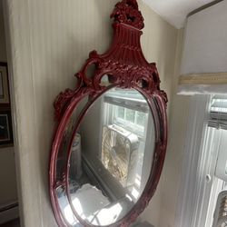 Mirror Antique Needs Repair 