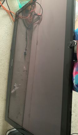Panasonic 55 in tv with wall mount. $100. or obo