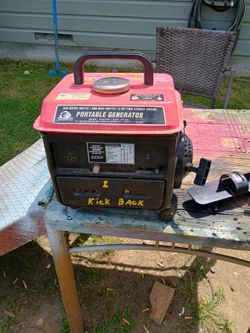 900w generator (parts or repair) read entire post B4 msging me