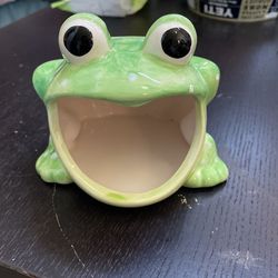 Vintage Frog Sponge Holder