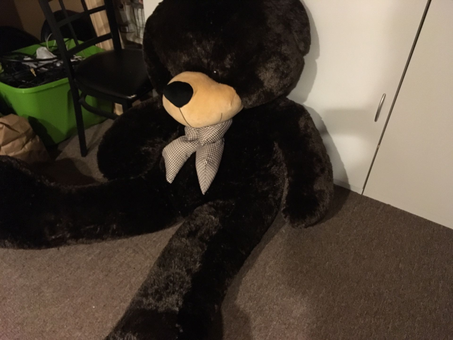 Large stuffed bear