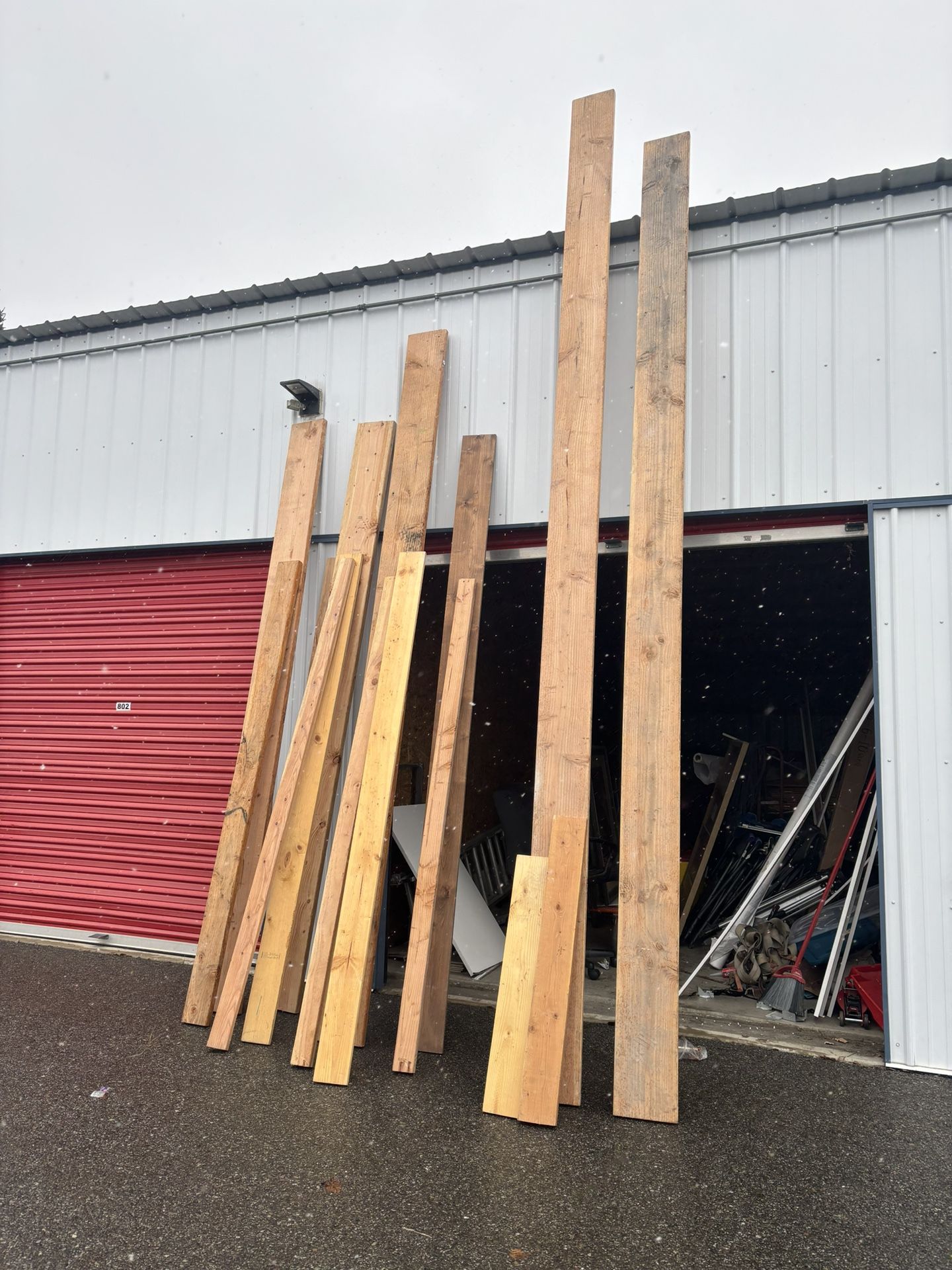 Wood Variety Of Sizes Good Condition 