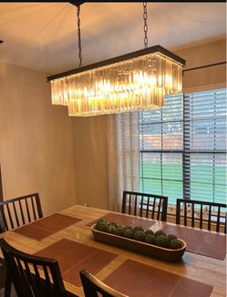 Crystal chandelier