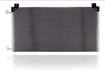 A/C Condenser - Pacific Best Inc. Compatible/Replacement for 3026 00-14 GMC Suburban Yukon XL Denali Tahoe Escalade, 99-14 Silverado/Sierra With Rear