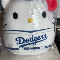Dodgers Hello kitty Plush Doll