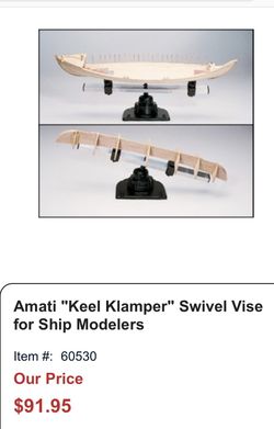 Swivel Vise For Model Makers By Amati (Made In Italy)