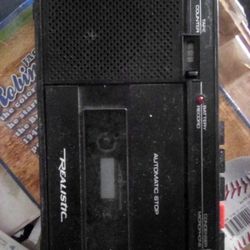 Realistic Tape Cassette Player Recorder $13
