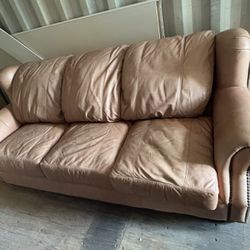 Matching Set Of Leather Couches
