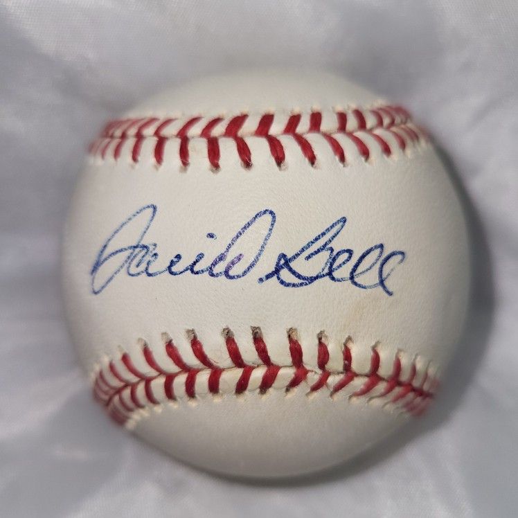 David Bell Autographed Official MLB Baseball – Reds Manager & Former MLB Player