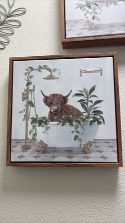 Bathroom Cow pictures