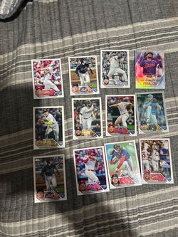 Topps MLB Baseball Card Lot of 12
