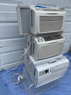 3 Window AC units for Sale