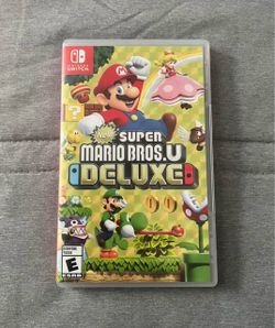Nintendo Switch Games: Super Mario Bros U Deluxe