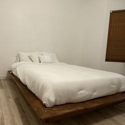 Floating Bed Frame Queen 