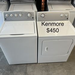 Kenmore Washer Dryer