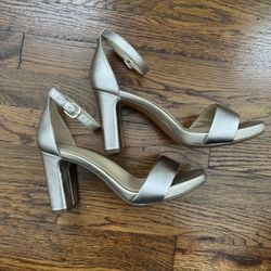 Gold Joy Dress Heels 