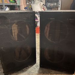 Big 18”  Speakers Boxes