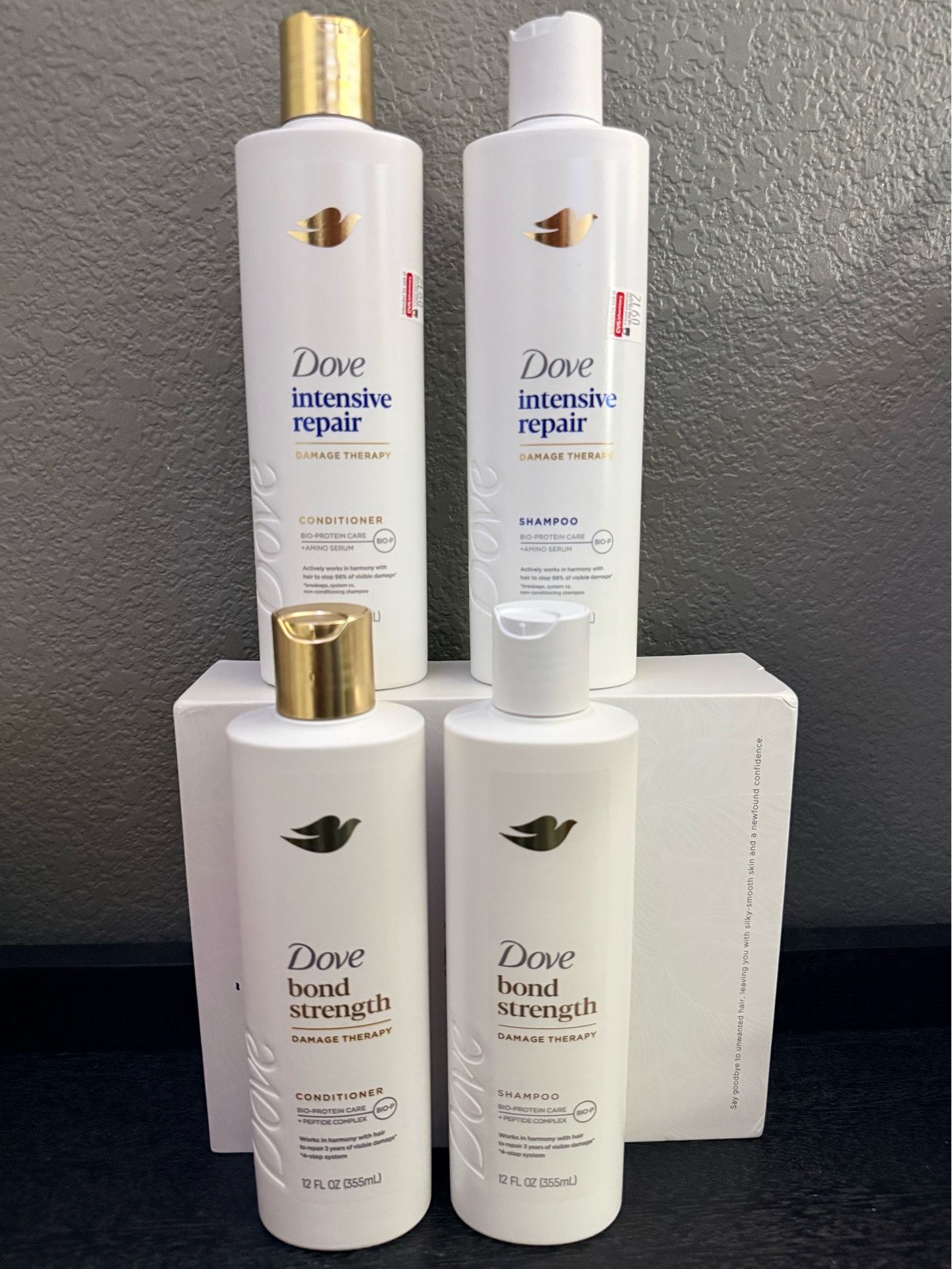 Dove shampoo & conditioner