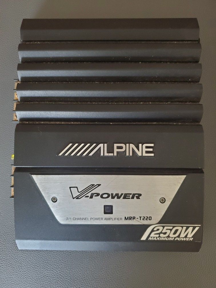Alpine Amp MRP-T220