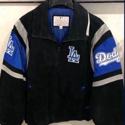 Dodgers suede jacket NEW