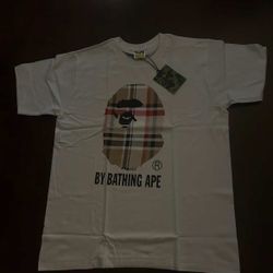 White Bape Burberry 