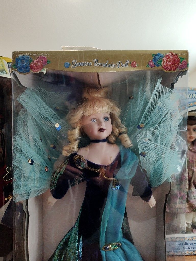 Camellia Garden Collection Genuine Porcelain Doll